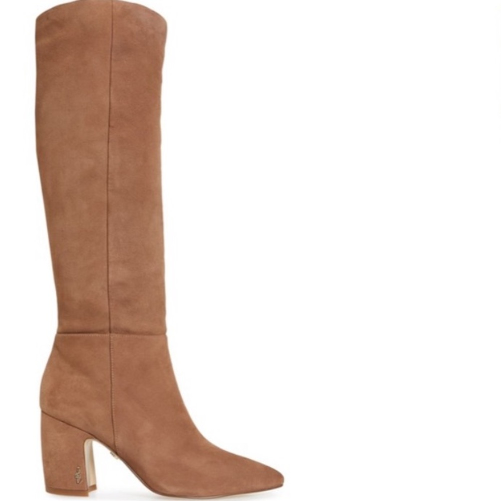 Sam Edelman Hiltin Boots in Praline Suede - BNWT